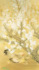 茨城新聞】県五浦美術館 写実と装飾美、花鳥画の世界