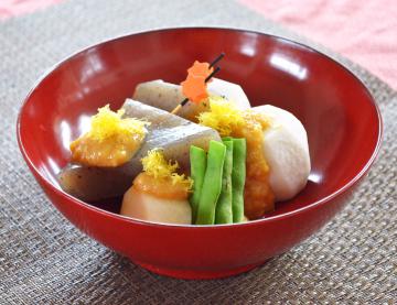 里芋のユズみそ田楽
