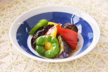 ナスのしぎ焼き