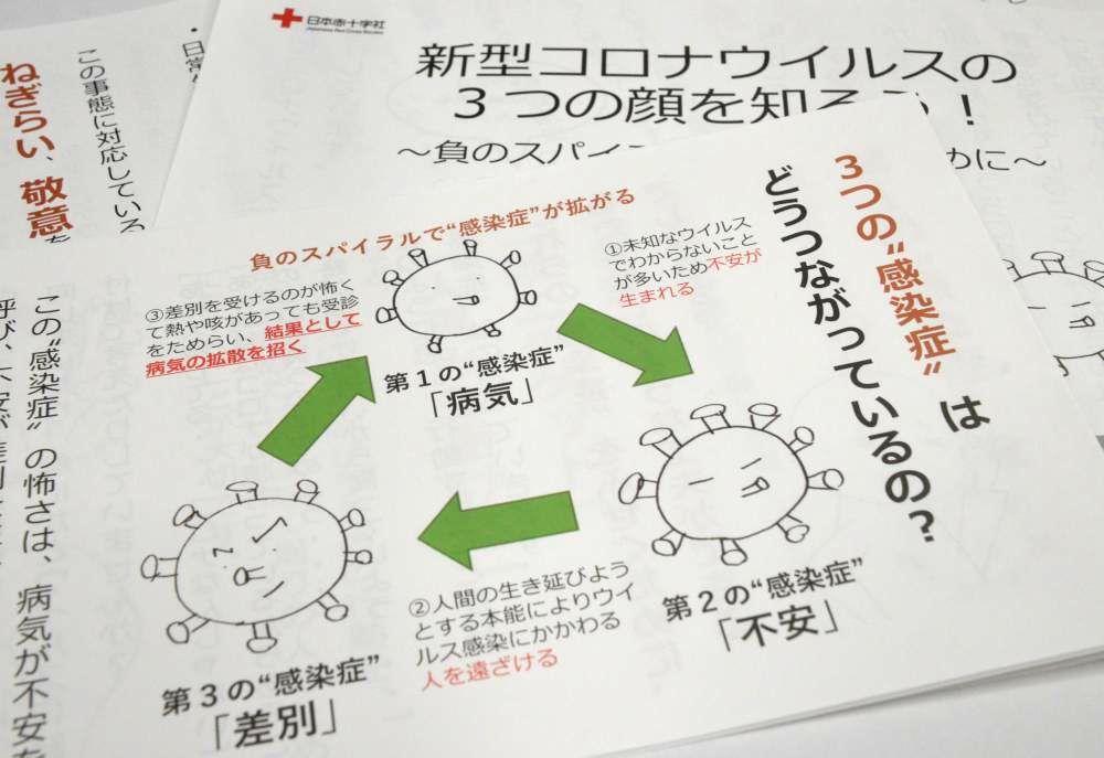 日本赤十字社県支部が配布中の啓発ガイドブック