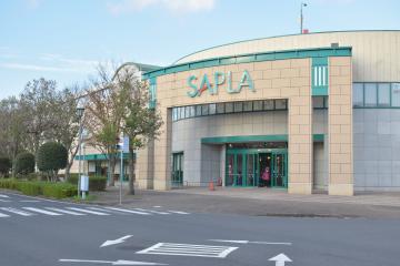 龍ケ崎市がテレワーク拠点などの整備を予定するサプラ=同市小柴
