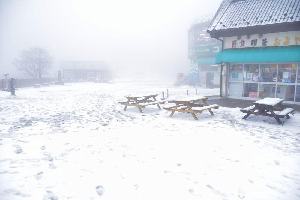 茨城新聞 筑波山頂付近で積雪 茨城県内 平地は降らず