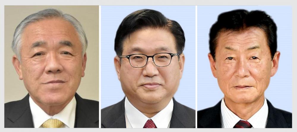 須藤茂氏、谷中徳久氏、森正雄氏(左から)