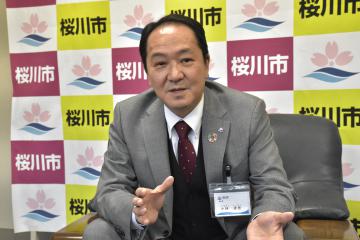 桜川市副市長 小林達徳(こばやしたつのり)さん=桜川市羽田