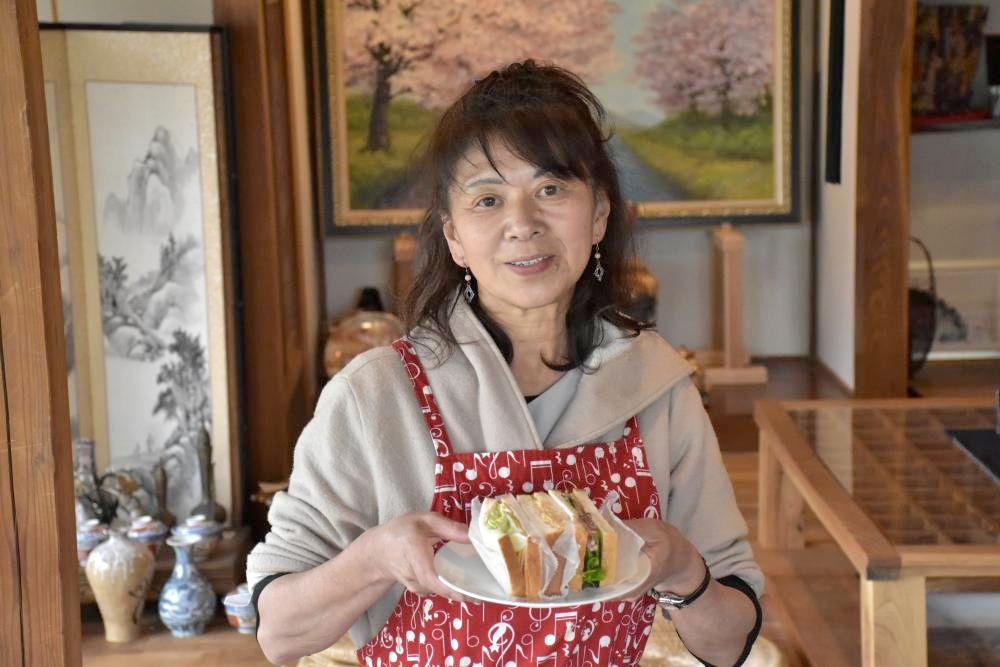 カフェ「一会一期」をオープンした大川奈奈さん=桜川市羽田