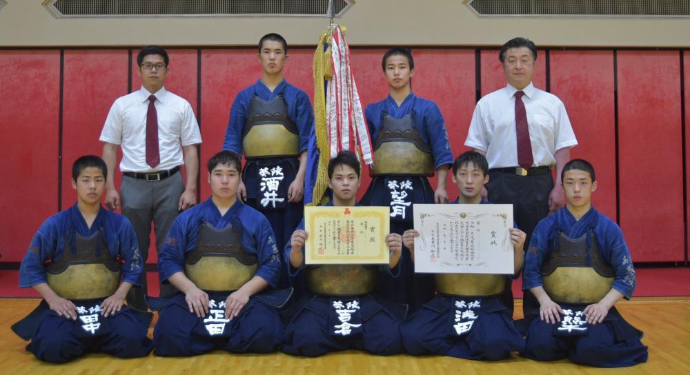 茨城新聞 茨城県高校総体 剣道男子団体 葵陵圧倒v 4大会連続16度目