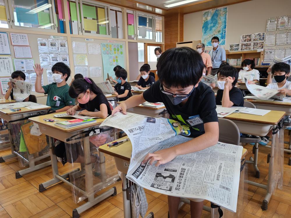 【茨城新聞】日立・油縄子小