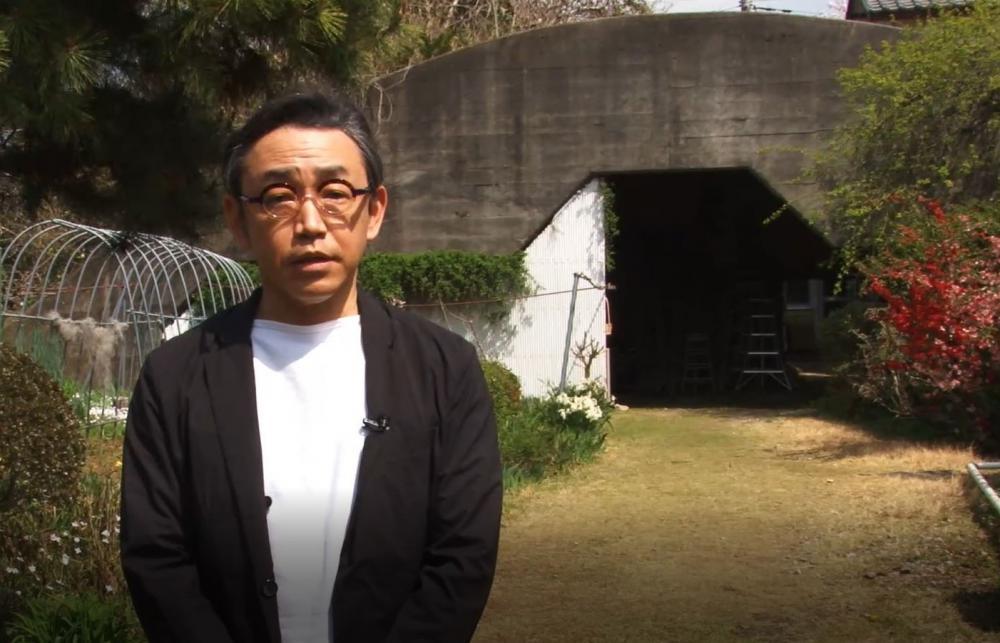 阿見町がドラマと併せて制作したドキュメンタリー「阿見町の戦跡めぐり」の一場面(町提供)