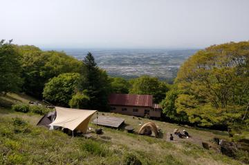 モンベルが桜川市との連携協定により監修に着手する、筑波高原キャンプ場=同市真壁町羽鳥