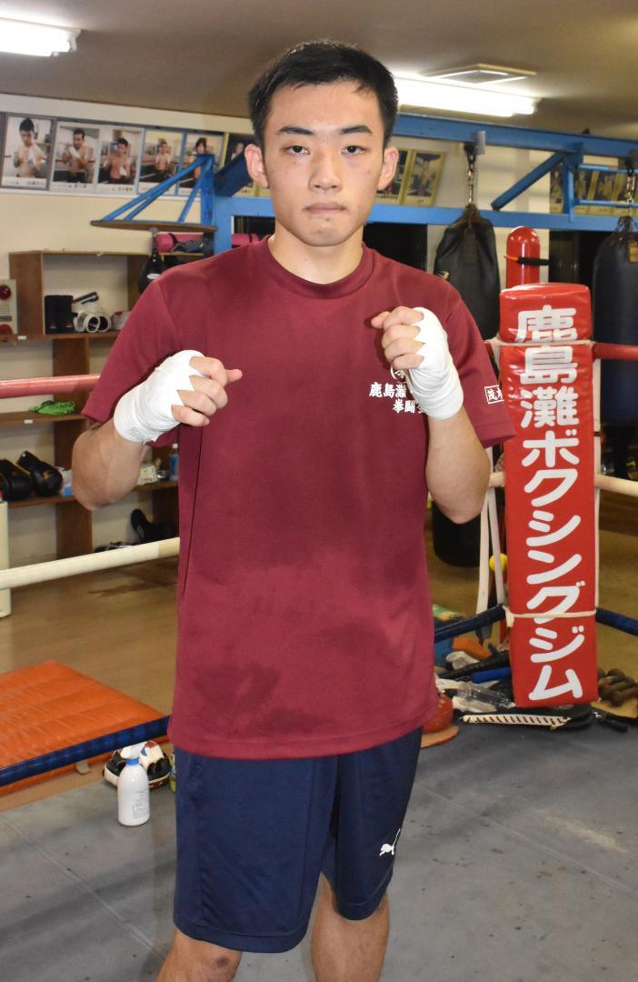 茨城新聞 茨城 鹿島高3年の中根さん 日プロデビュー戦 ボクシング