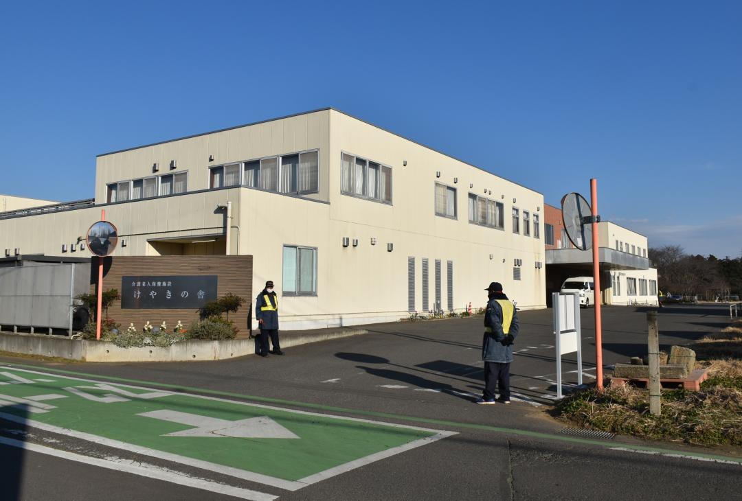 赤間恵美容疑者が勤務していた介護老人保健施設「けやきの舎」=古河市仁連