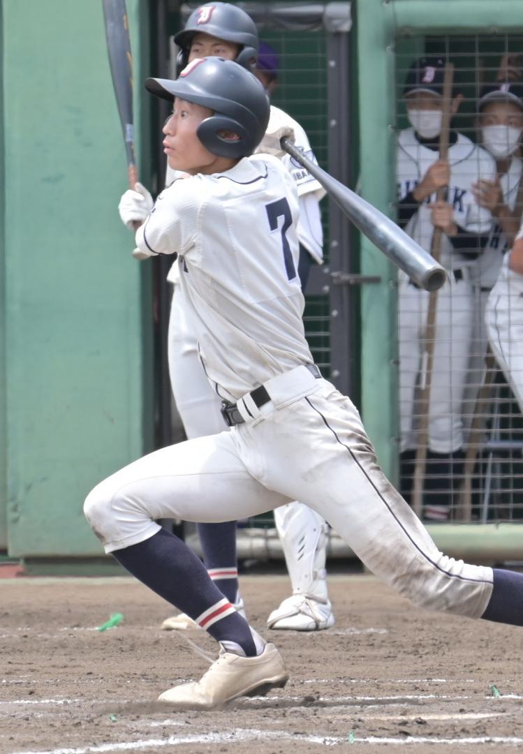 茨城新聞】全国高校野球茨城大会 石岡一、逆転勝利 2回戦へ