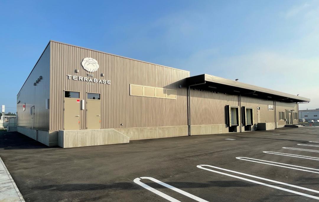 USMHが稼働したレタス工場=土浦市東中貫町