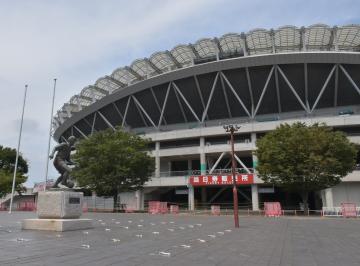 茨城県立カシマサッカースタジアム=鹿嶋市神向寺