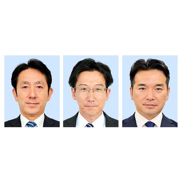 石川昭政氏、千葉達夫氏、浅野哲氏（左から）