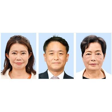 国光文乃氏、青山大人氏、間宮美知子氏(左から)