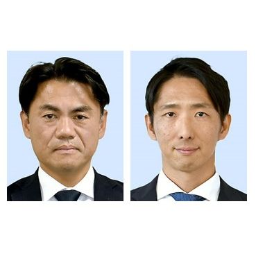 森田卓歩氏、秋山政明氏(左から)