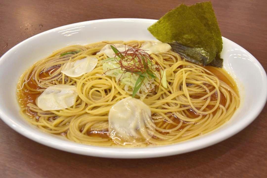 しょうゆのスープパスタ
