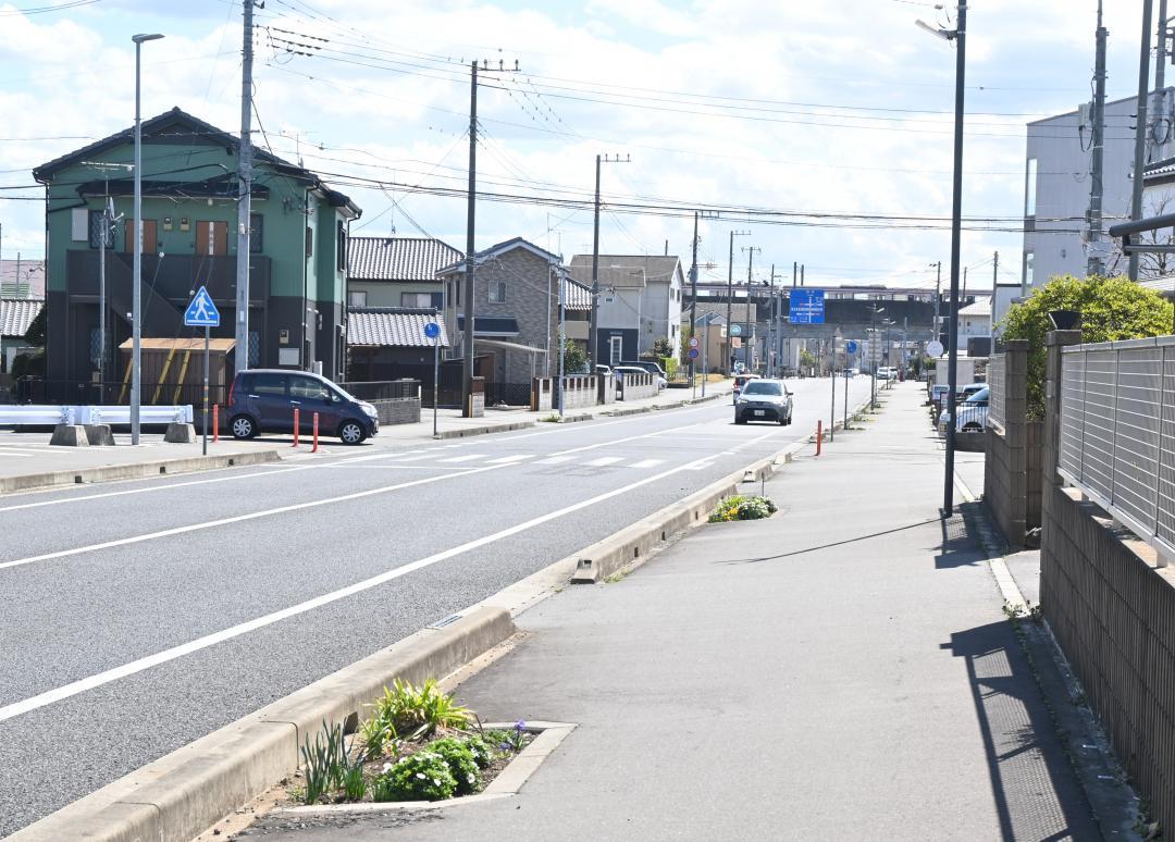 住宅地の地価上昇率が最も大きい守谷市百合ケ丘2丁目
