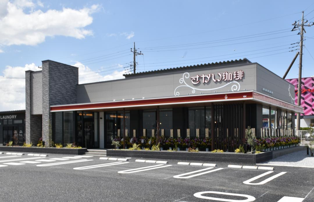 18日にオープンするさかい珈琲坂東岩井店=坂東市辺田
