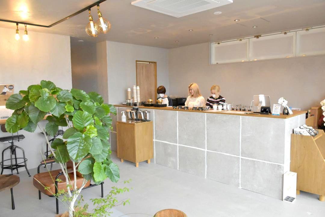 大友若菜さんが開店したカフェ=北茨城市関南町里根川