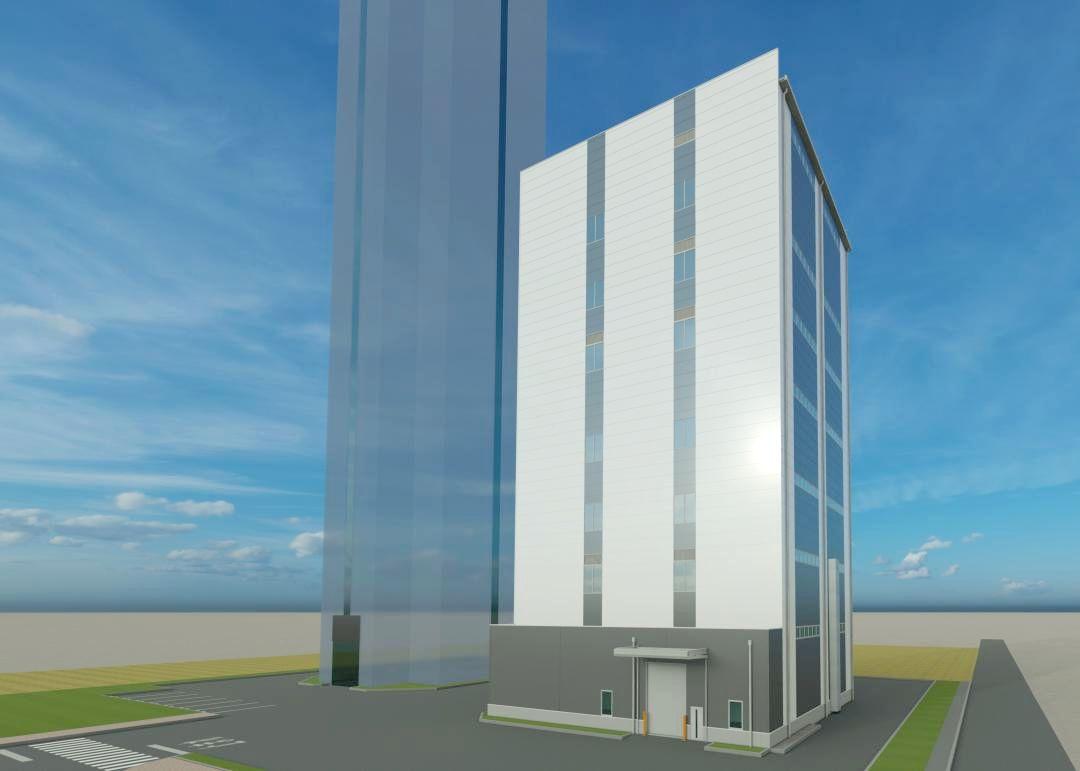 日立ビルシステムが建設する新開発施設の完成予想図(同社提供)