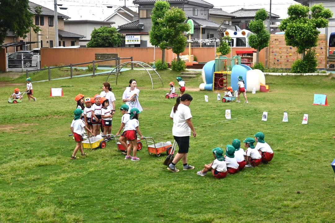 県南地域では東京や千葉などへの保育人材の流出が指摘されている=取手市本郷の認定こども園・みどりが丘幼稚園