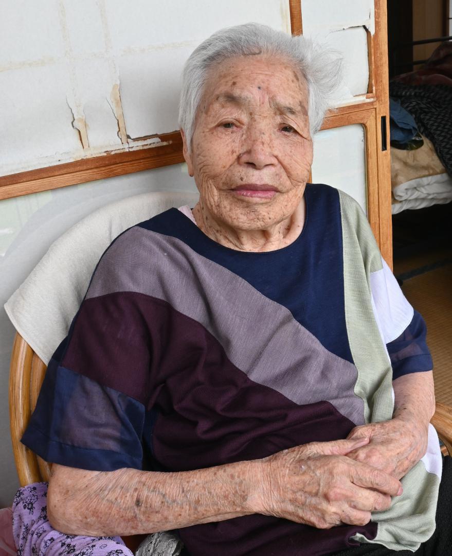 入植した伊藤フミ子さん=守谷市大木
