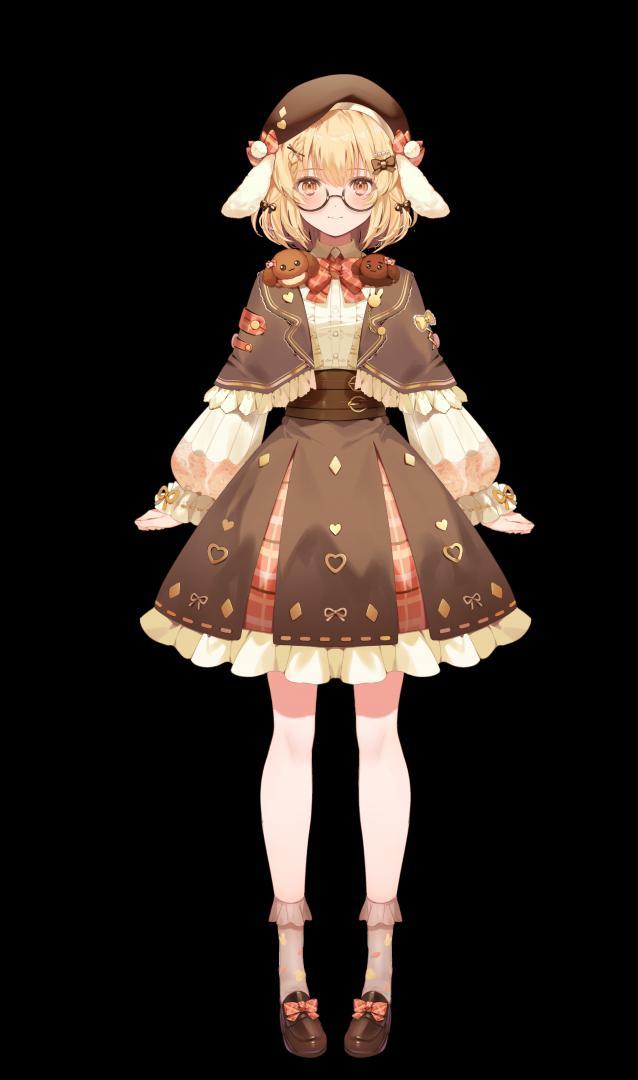 鉾田市をPRするVチューバー「因幡はねる」(©ななしいんく)