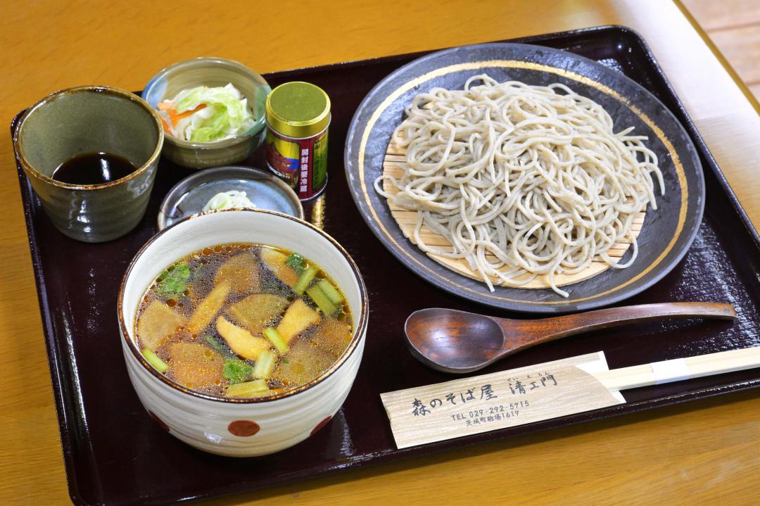 10月上旬から提供開始したけんちんつけそば
