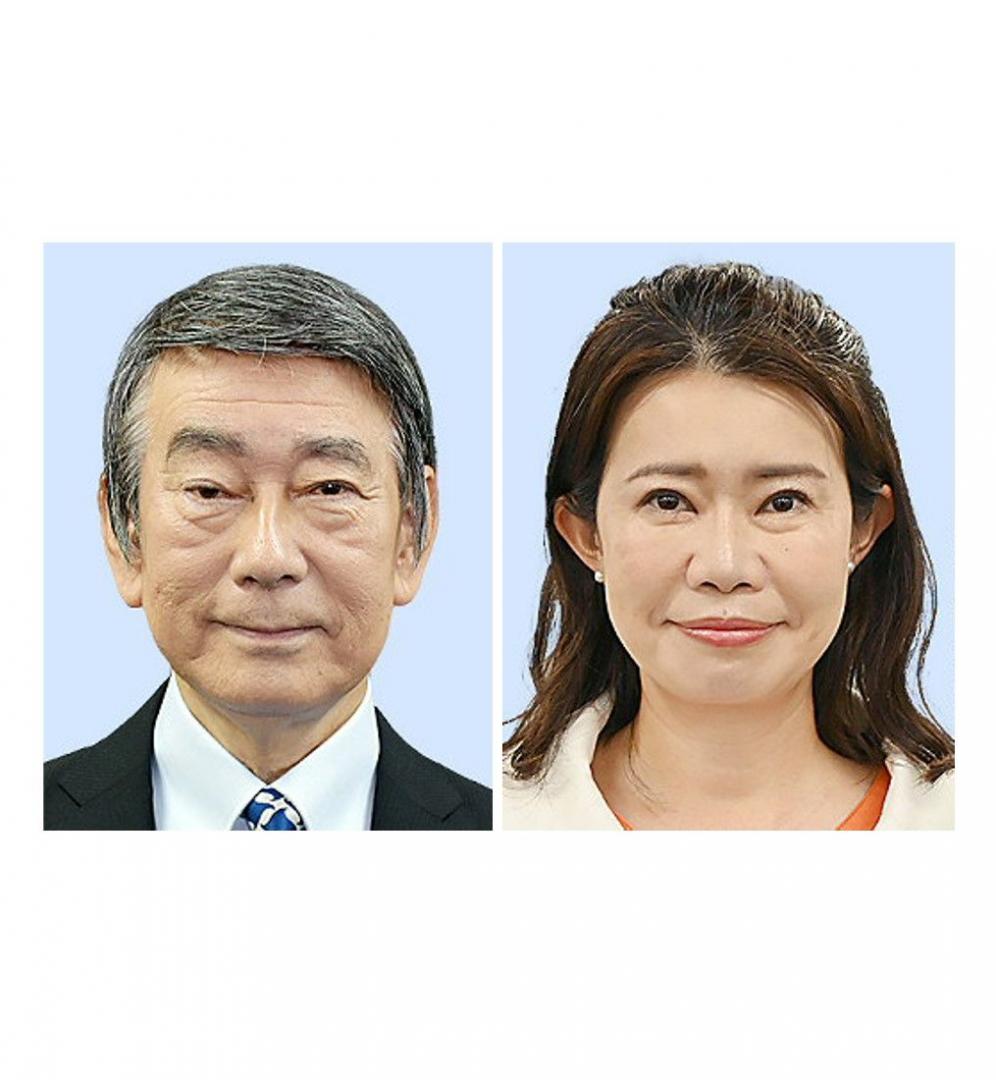 田所嘉徳氏、国光文乃氏（左から）