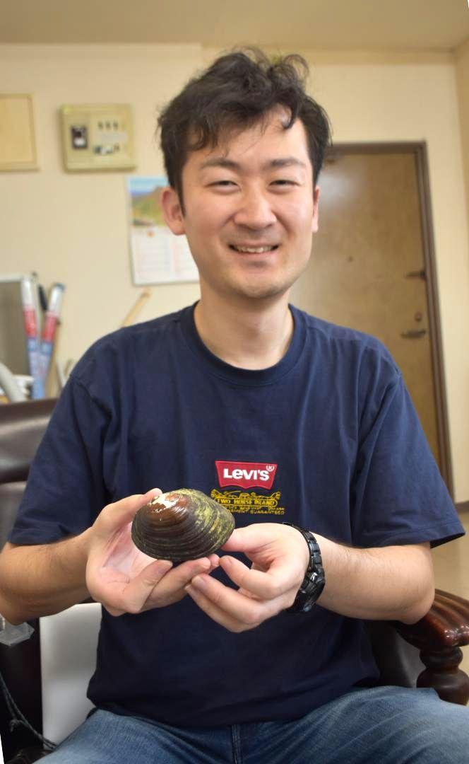 論文を発表した佐野勲さん=常陸大宮市