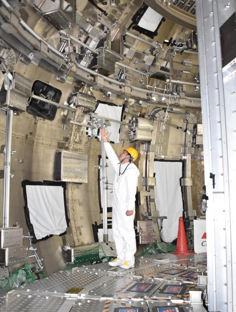 プラズマの位置や形状を精密に制御できるコイル=那珂市向山