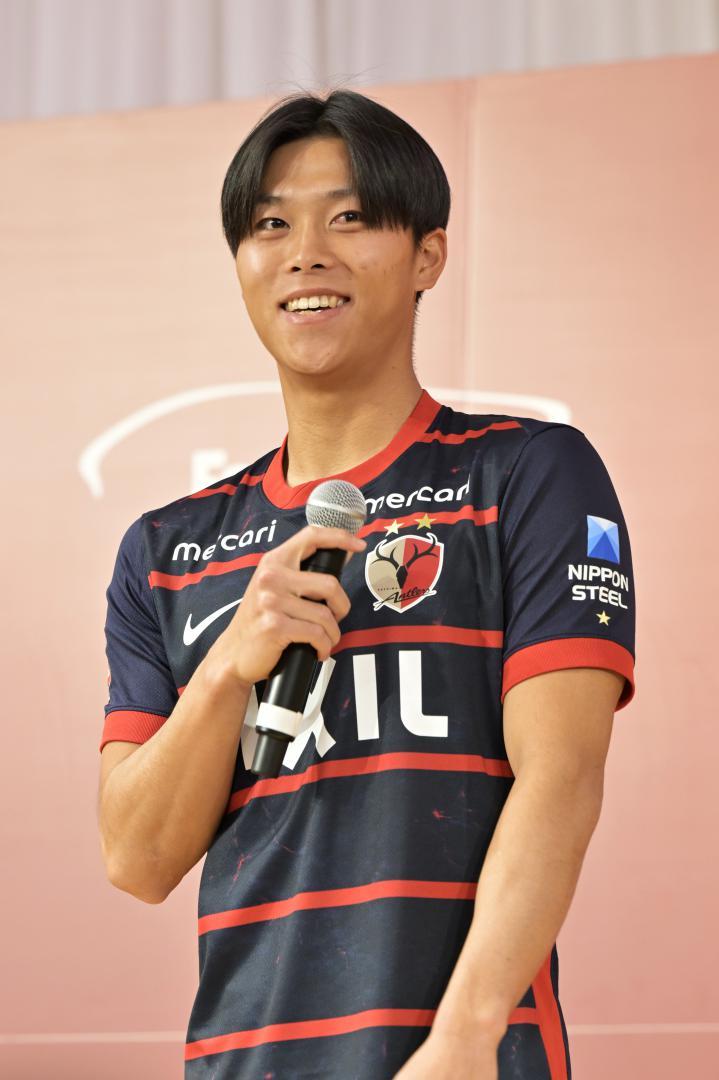 即戦力のアタッカーとして期待がかかる林=神栖市大野原