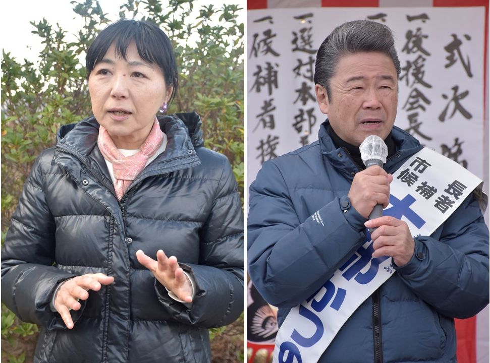 大高優子氏、大部勝規氏(左から)