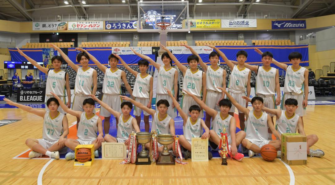 3年ぶり2度目の優勝を飾ったBCつくばEvolution