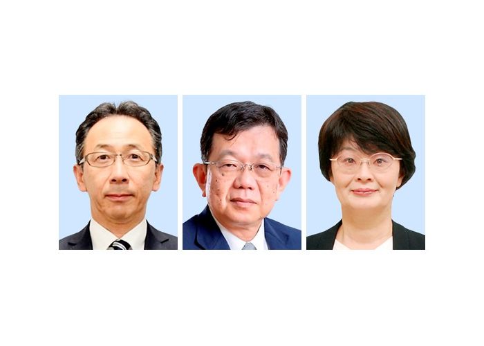 稲見真二氏、軸屋智昭氏、川和田由紀子氏(左から)