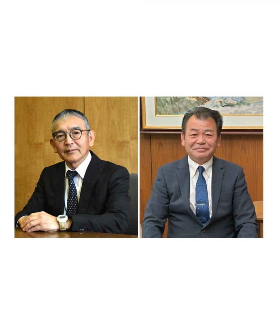 本橋源己氏、太田雄介氏(左から)